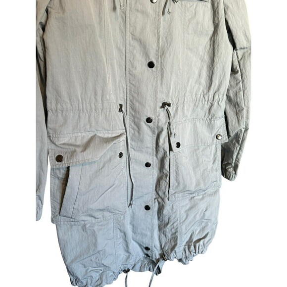 Banana Republic Jacket Womens Size Medium Blue Lightweight Anorak Outdoor - Picture 4 of 7